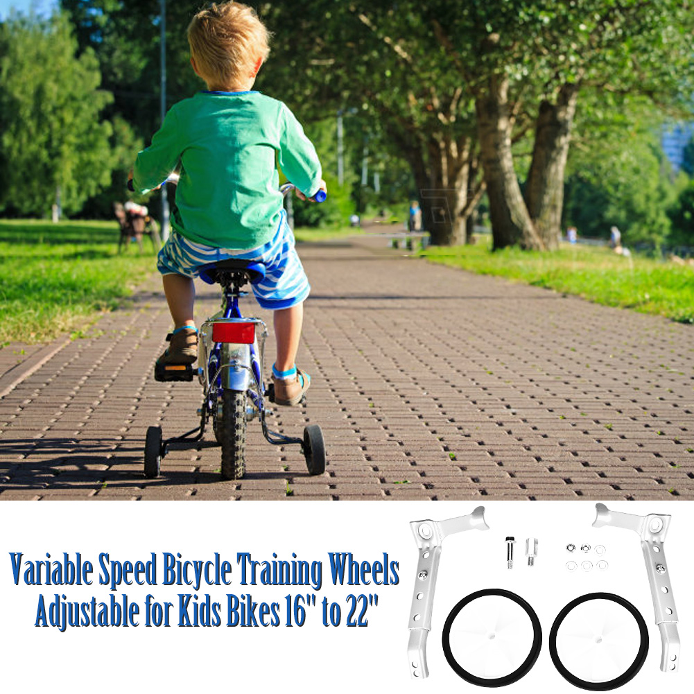 Universal Bicycle Training Wheels Children Kids Bike Side Wheels Bicycle Stabiliser 16-22" Cycling Accessories