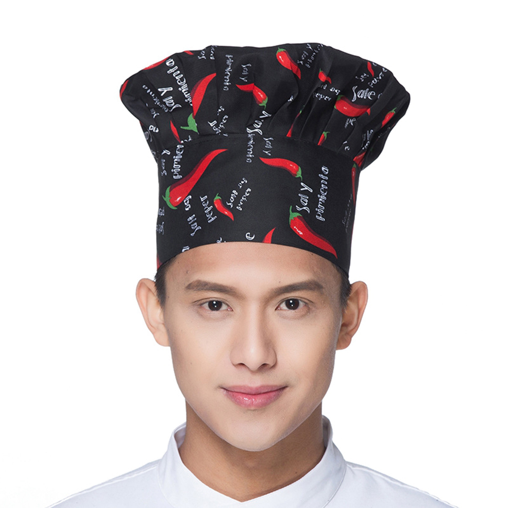 High Quality Wholesale Food Service Sushi Chef Hats Restaurant Hotel Bakery Canteen Chef Cooker Workwear Fold Cap hotel uniform