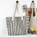 striped bag