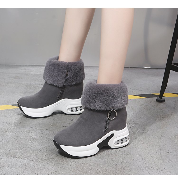 Women Boots Winter Warm Fur Sneakers Platform Snow Boots Women Ankle Boots Female Causal Shoes Ankle Boots For Women Botas Mujer