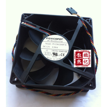 Original For FOXCONN 12CM 120MM 1238 12038 120*120*38MM 12V 0.90A PV123812DSPF 01 COOLING FAN