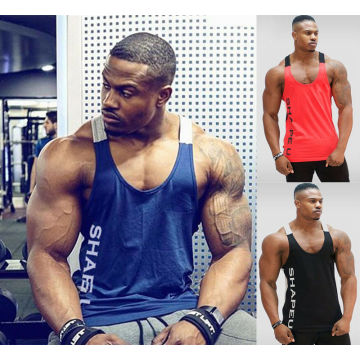 Gym Men's Muscle Sleeveless Tank Top Tee Shirt Bodybuilding Sport Fitness Vest