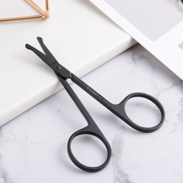 1pc Stainless Steel Eyebrow Scissor Eyebrow Trimmer Eyebrow Eyelashes Nose Hair Scissor Manicure Scissors Cutter Makeup Tool