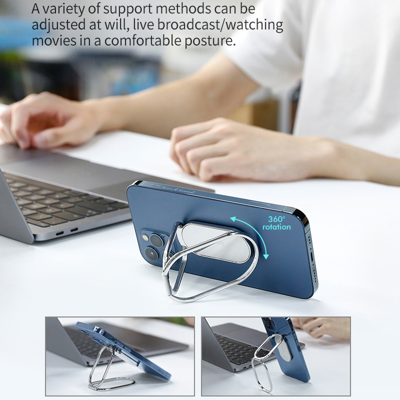 HOCO Metal Desktop Tablet Holder Foldable Extend Support Desk Mobile Phone Holder Stand Adjustable for iPhone 12 Pro Max 12 mini