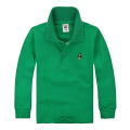 Boys polo shirt 3-12T brand children's long-sleeved High quality shirt warm cotton T-shirt