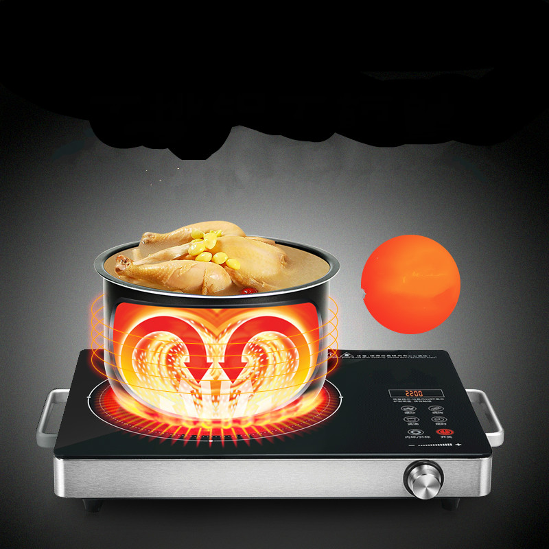 Hot Plates radiation, cooking pot, good wife table 3 - ring smart electric ceramic fire pot stir-fry household light wave