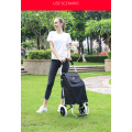 Trolley cart elderly Stairs shopping cart on Wheels Woman shopping basket large Household shopping bags Trolley Trailer foldable