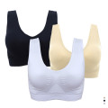 Women Sport Bra Top Black Padded Brassiere Fitness Sports Tank Top Female Sport Bra Push Up Sports Bra #L5