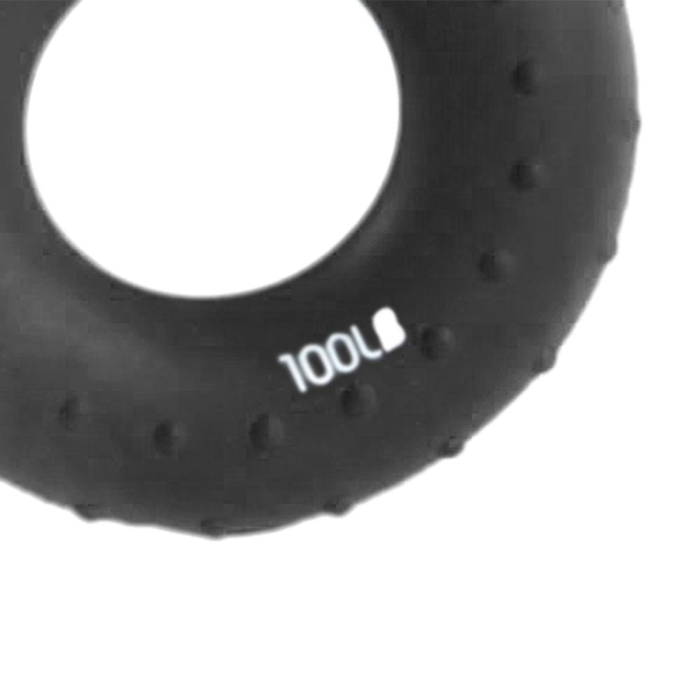 100lbs Anti-slip Silicone Gym Forearm Wrist Finger Muscle Power Fitness Exerciser Training Hand Gripper Strength Ring 8cm