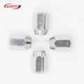 4pcs M10X18 Chrome Wheel Hub Nut Fit For Alloy Aluminum Rim Wheel ATV Scooter Buggy UTV Quad Bike Go Kart Vehicle Moto Parts