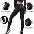 Mesh Yoga Pants Seamless Sport Running Leggings Women Sexy Fitness Gym Pants High Waist Slim Trousers For Female Sportwear