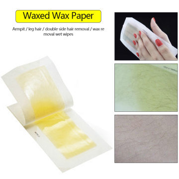 10pcs Hair Removal Wax Strips Papers Double Sided Depilation Uprooted Silky For Face Armpit Leg Shaving Safe Waxing Wipe Sticker