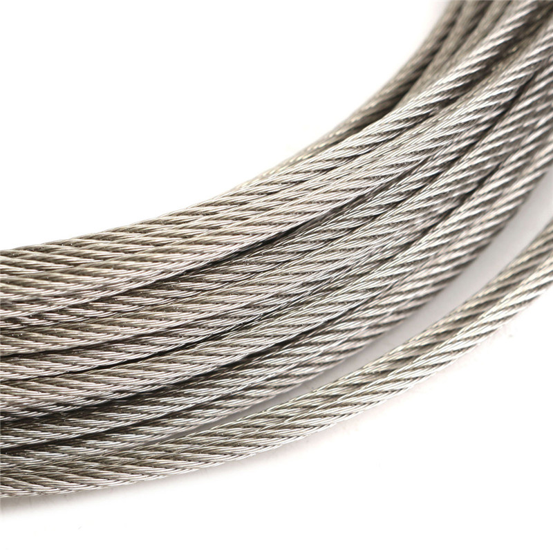 304 Stainless Steel 3mm Diameter Cable Wire Clothes Cable Line Wire Rope Length 30M