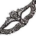 Black Sexy Mysterious Women Lace Eye Mask Gothic Nightclub Dance Party Mask Multi-use Masquerade Party Formal Mask Costume