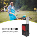Portable Handheld Electric BBQ Fan Air Blower Camping Barbecue Cooking Tool Picnic Outdoor Grill Accessories