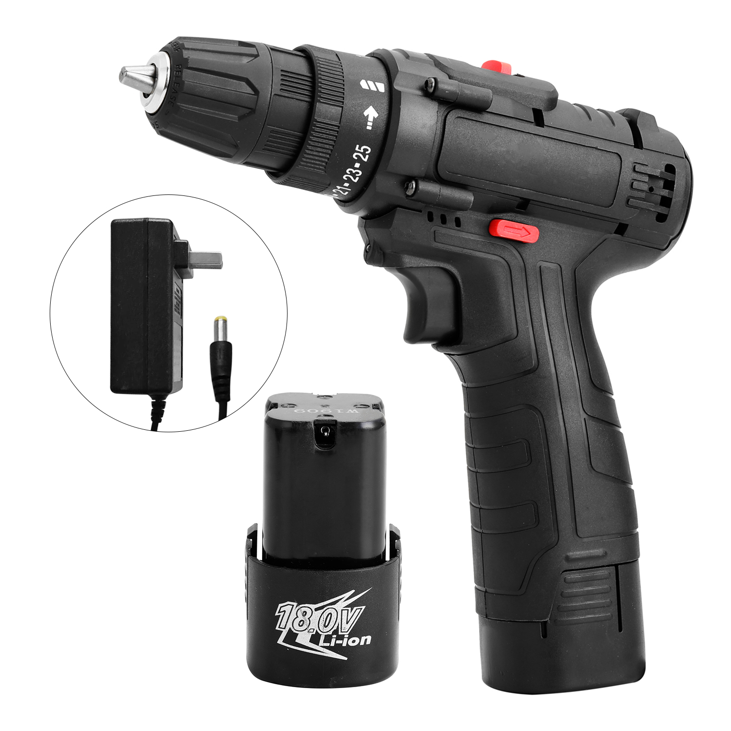 18V Multifunctional Cordless Electric Screwdriver Electric Cordless Drill Power Tools Wireless Rechargeable Hand Drills DIY