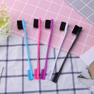 1/3pcs Double Sided Hair Edge Brushes Comb Hair Styling Hairdressing Salon Hair Comb Brushes Random Color
