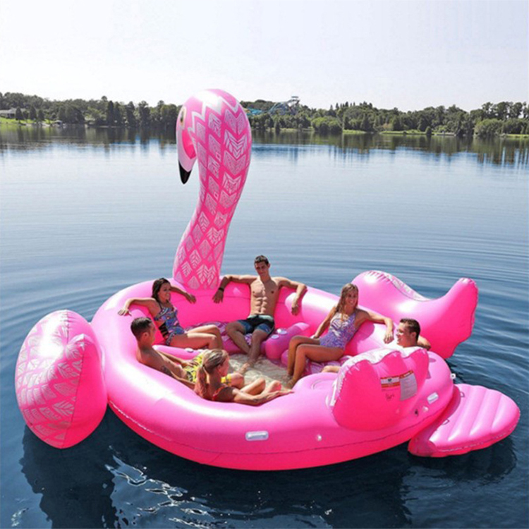 Custom Flamingo Pool Float Inflatable Water Pool Toys 7