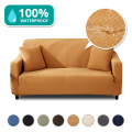 100% Waterproof Sofa Slipcovers Thick Jacquard Sectional Couch Covers Living Room Sofa Covers for Dogs Pets Cats Stretch Elastic
