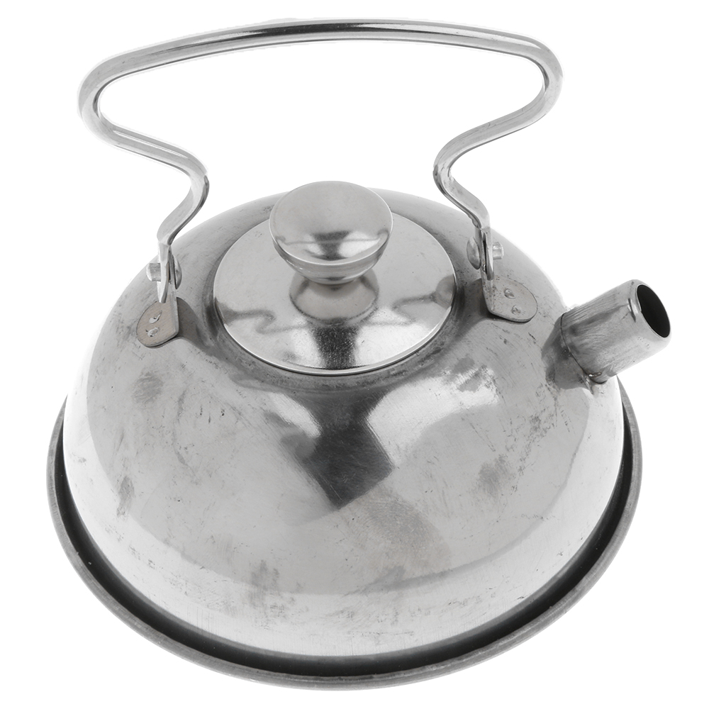 Kids Kitchen Cookware Set - Stainless Steel Stovetop Teakettle For Role Play