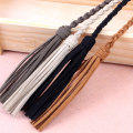 2020 Women Woven Tassel Belt Braided waistband Boho Girls Thin Waist Rope Knitted waist Belts For Dress Waistbands Accessories