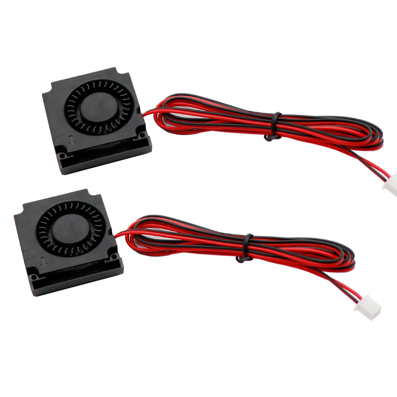 DC Cooling Fan 12V/24v 40*40*10mm 4010 Hydraulic Bearing Blow Radial extruder Cooling Fan Turbo Fan for Ender 3 CR10 Printer