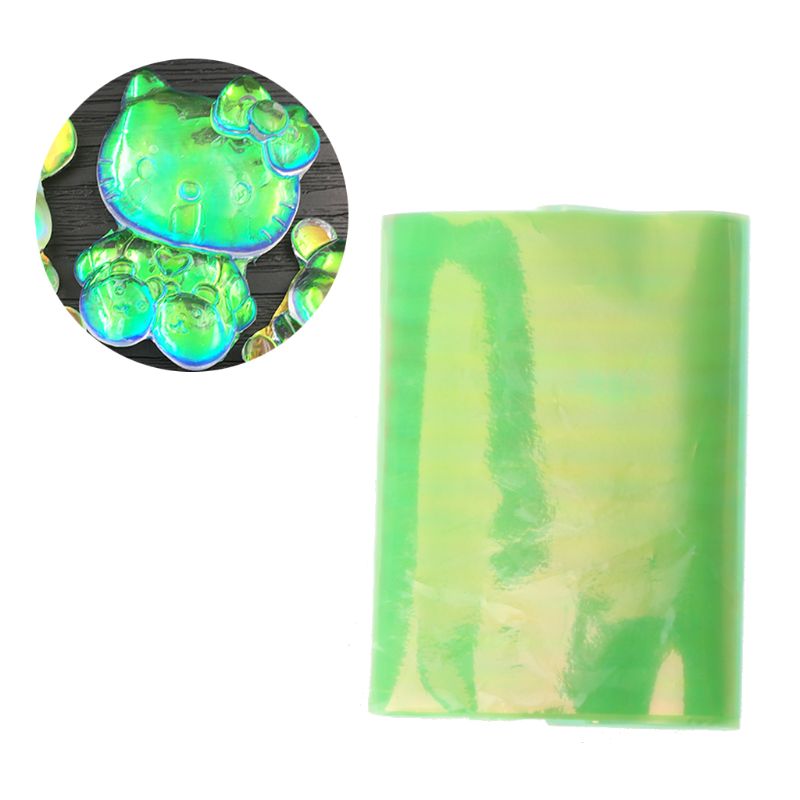 Laser Aurora AB Effect Reflective Mirror Paper DIY Epoxy Resin Jewelry Fillings DIY Accessories Jewelry Making Tool