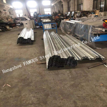 Galvanized Steel Composite Comflor 60 80 Metal Decking Formwork For Floor Slab System Construction