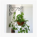 European Style Wall Hanging Flowerpot Bracket Iron Flower Stand Balcony Home Decoration Iron Plants Pots Hooks