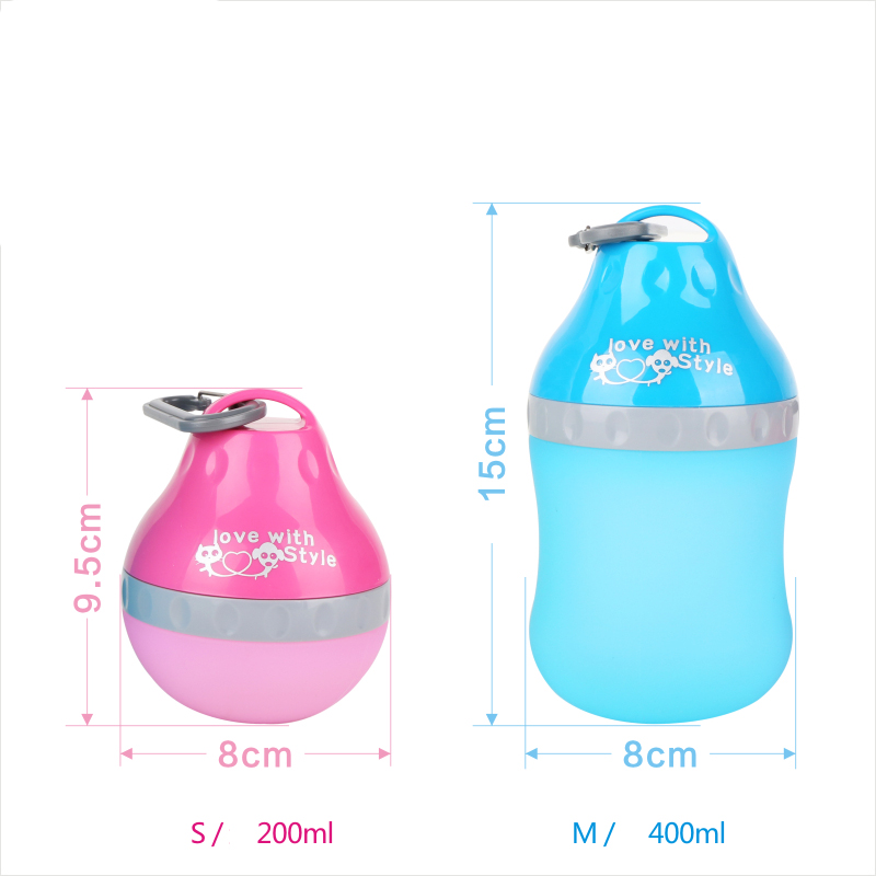 Portable Pet Water Bottle For Small Dogs Cats Silicone Travel Puppy Pet Dog Drinking Bowl Outdoor Water Dispenser Pet Products