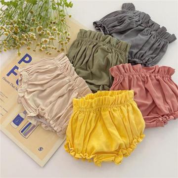 Cotton Baby Short Pant Newborn Baby Pants Solid Color Baby Leggings Baby Boys Girls Pants Shorts Pp Pant Trousers