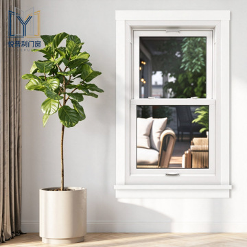 White Frame Single Top Hung Window
