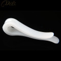 200 Pieces Plastic Garment Shirt Clip Transparent White Shirt Pin Garment Package Clips Garment Accessories