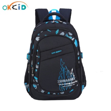 OKKID primary student school backpack waterproof school bags for boys elementary book bag kids school bagpack children bag gift