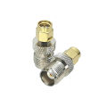 1Pcs SMA to SMA / RP-SMA / BNC / UHF PL259 SO239 / N / TNC Male plug & Female jack RF Coaxial Adapter connector Test Converter