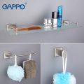 GAPPO Towel Bars Soap Dishes Paper Holders Robe Hooks Cup Tumbler Holders Bathroom Shelves Toilet Brush Bath Hardware Sets