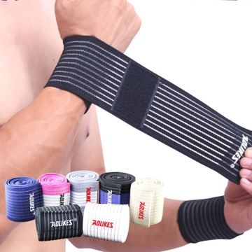 1pc Wrist Support Breathable Adjustable Compression Forearm Wrap Belt Hand Strap Protector Gym Fitness Weight Lifting Strap