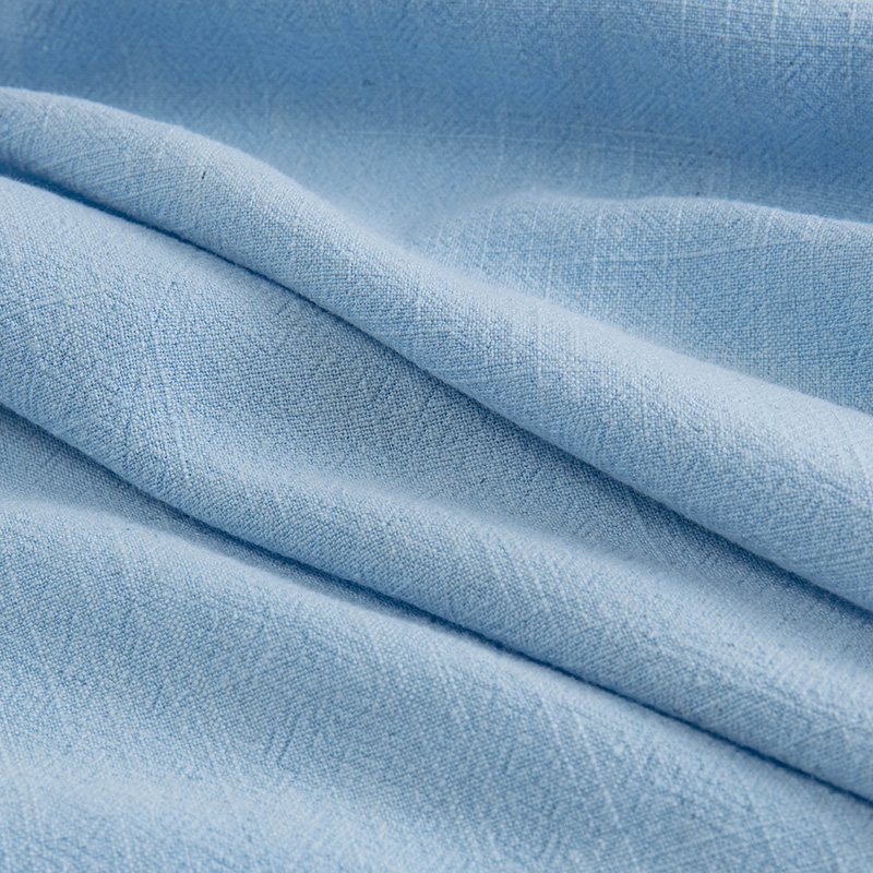 30% Linen 70% Viscose Fabric Slub Soft And Cool Rayon Fabric For Sewing Summer Women Garment 50*135cm /Piece W300348
