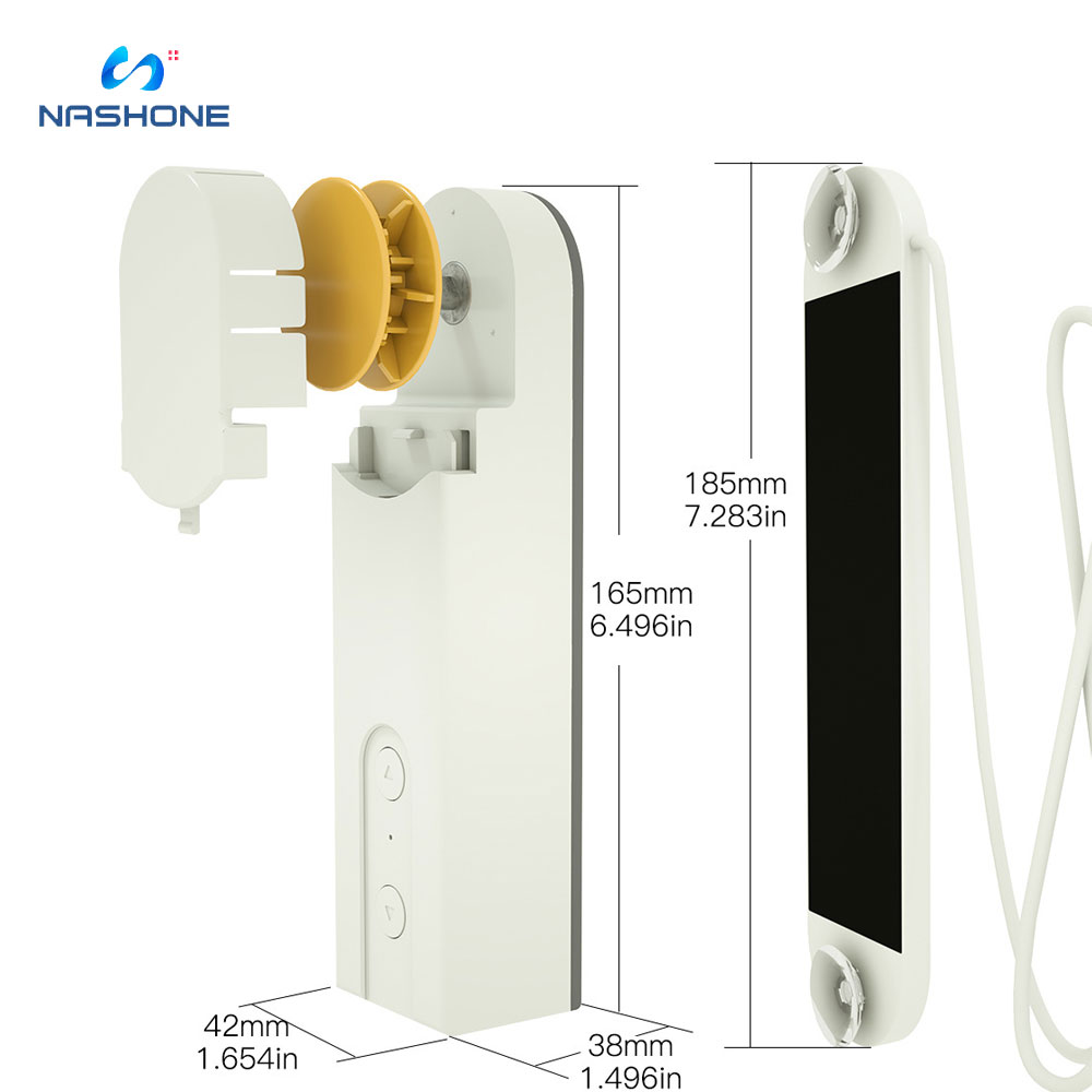 Curtain smart Motorized Chain Roller Blinds Shade Shutter Drive Motor Powered By Solar Panel And Charger Bluetooth APP Control