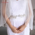 YouLaPan SH272 Wedding Belt Bride Formal Dress Accessories Flower Rhinestone Belts Women Jeweled Belts for Women Waist Band