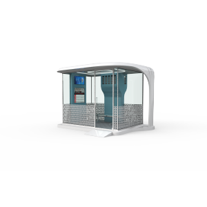 Smart bus shelters for customized smart city furniture