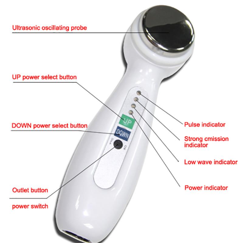 Mi Hifu Ultrasonic Beauty Instrument Face Cleaning Deep Cleaning Skin Tightening Skin Rejuvenation Skin Care Tools Exfoliate