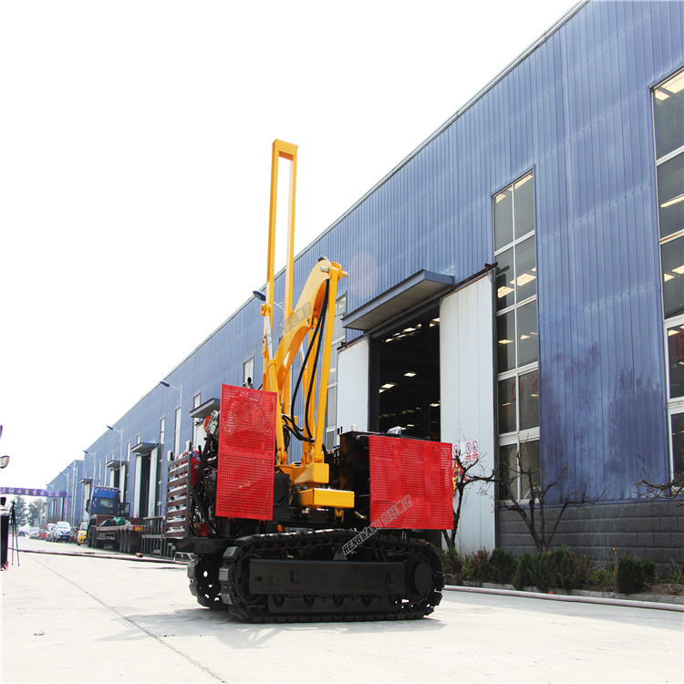 Hydraulic hammer pile driver solar ramming PhotovoltaicPiling rig machine
