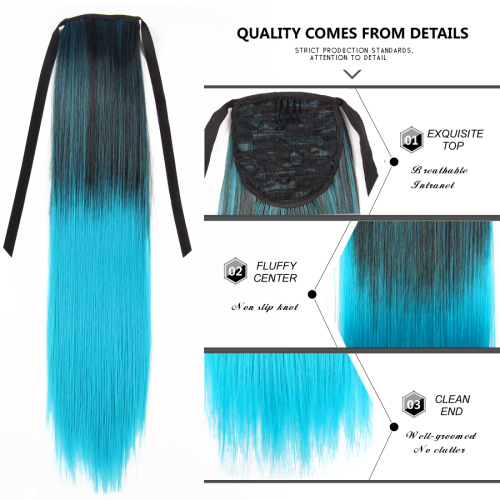 Ombre Synthetic Drawstring Ponytail Hair Extension Hairpiece Supplier, Supply Various Ombre Synthetic Drawstring Ponytail Hair Extension Hairpiece of High Quality