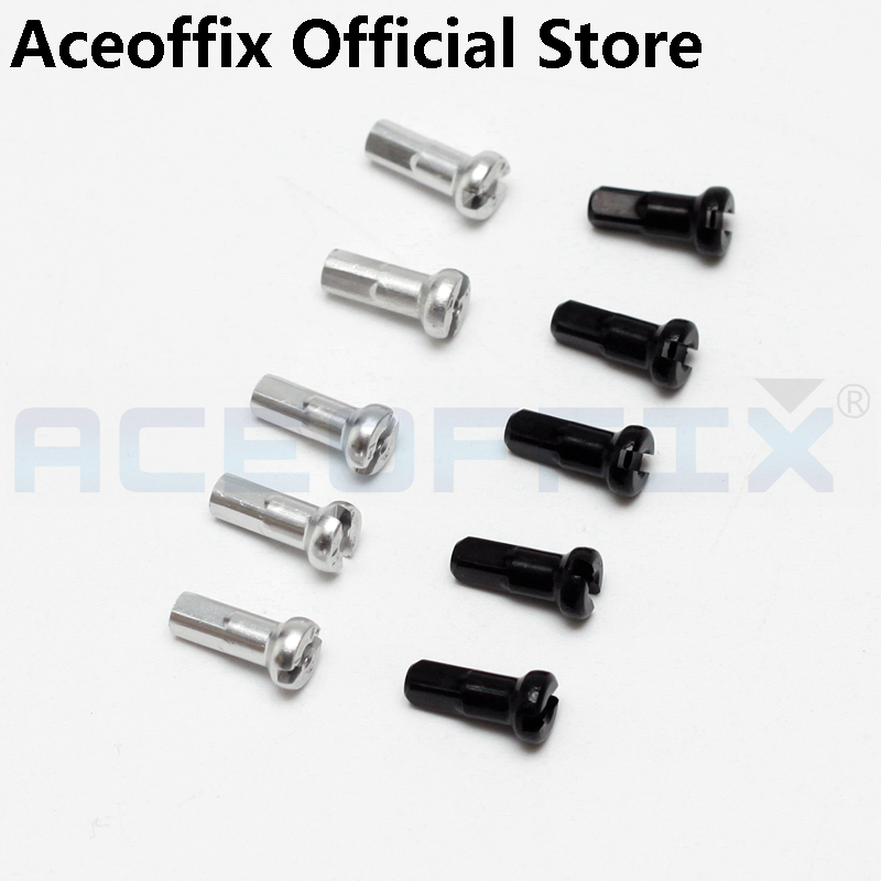 Pillar 10PCS A LOT Aluminum Alloy Material Bicycle Spoke Nipples 14g 15g 1.8*12mm 2.0*12mm Mountain road Bike Wheel Spoke Nuts