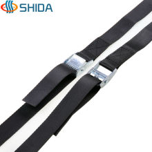 5 pcs 2.5cm wide x150 cm length Metal Cam Buckle Tie Down Strong Nylon Quick Lock Strap Luggage Cargo Belt webbing banding