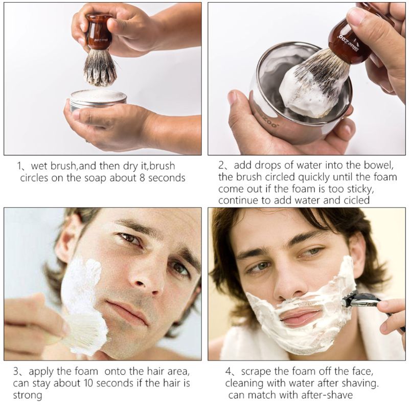 100g Professional Shaving Cream Shaving Soap Foaming Moisturizing Razor Deep Cleansing Barbering for Men Barber Care