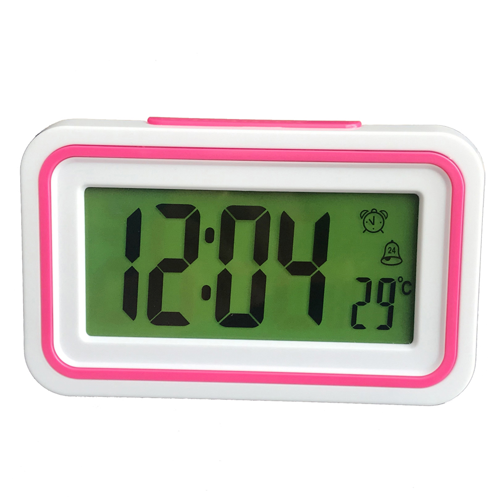 Digital Spanish Talking Alarm Clock Speaking Time and Temperature for Kid Children Bedroom Wake Up