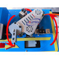 manual edge banding Machine straight & curve Automatic strip break double side glue speed controlc wood mini edge bander