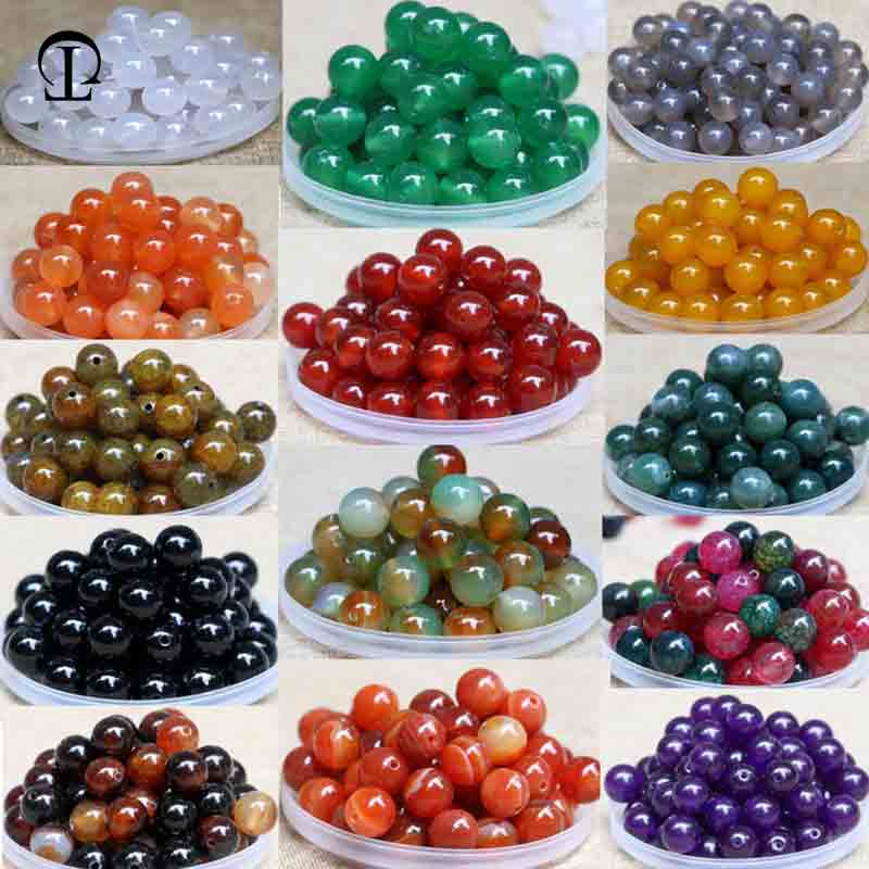 12pcs/lot 4~20mm Round Botswana Agat Beads Natural Stone Beads Loose Bead DIY pearls for clothes craft decoration Jewelry Making